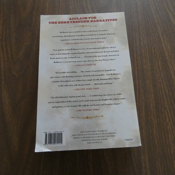 The Berrybender Narratives A Novel By Larry McMurtry Paperback - Picture 2 of 2